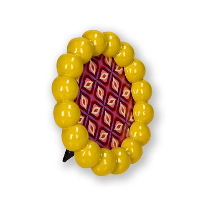 Cadre rond à poser Beads