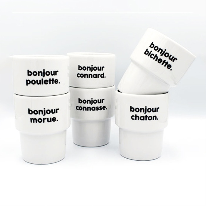 Gobelet Bonjour... Félicie Aussi