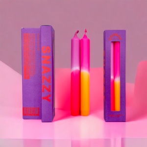 Set de 2 bougies Rainbow...