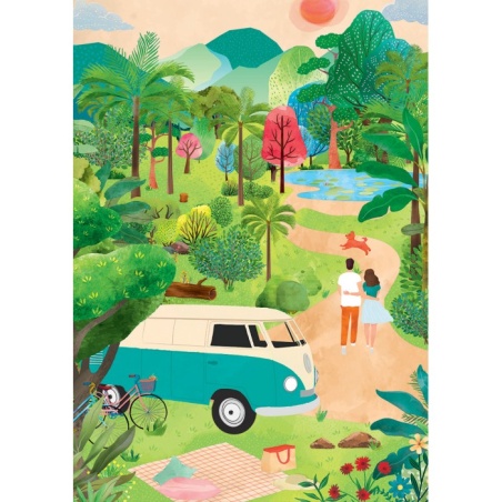 Puzzle 1000 pièces Pieces & Peace
