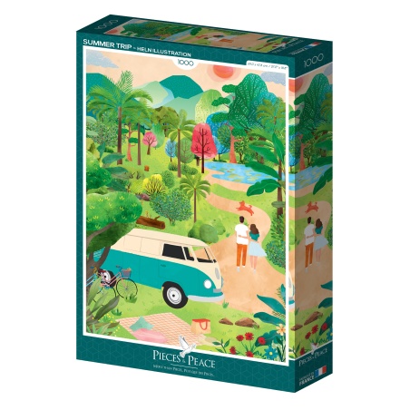 Puzzle 1000 pièces Pieces & Peace