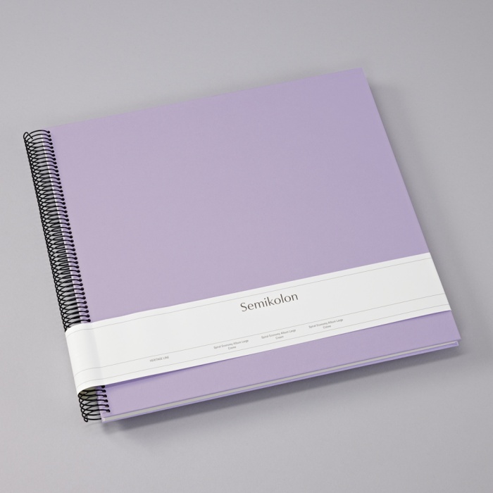 Grand album photo Semikolon à pages crème