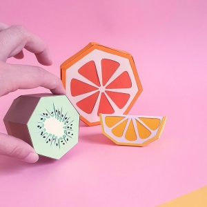 Kit DIY de fruits en papier...