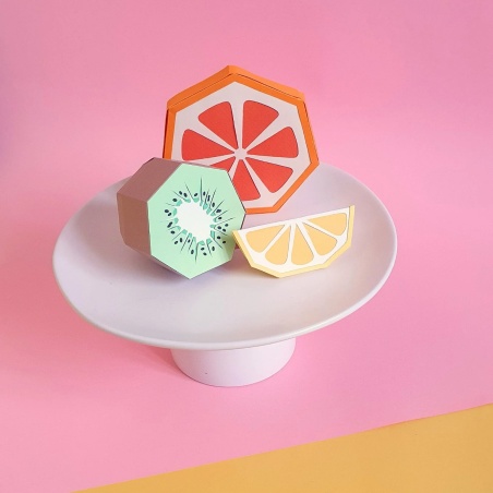 Kit DIY de fruits en papier...