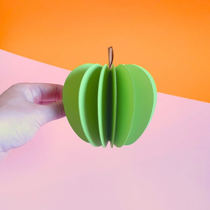 Kit DIY de pomme en papier Eve Plipapierciseaux
