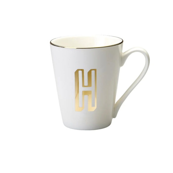 Mug en porcelaine Lettering Bitossi