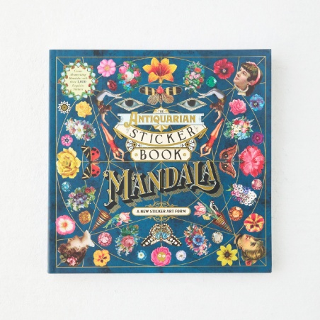 Livre d'autocollant Mandala The Antiquarian