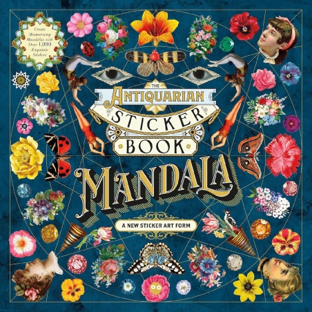 Livre d'autocollant Mandala The Antiquarian