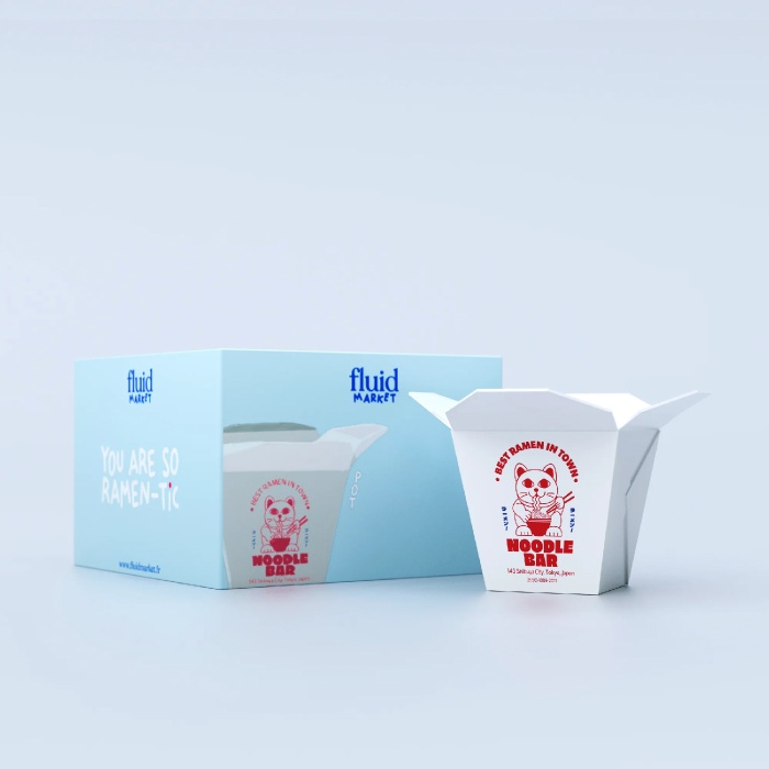 Cache-pot ou Vase Ramen Fluid Market