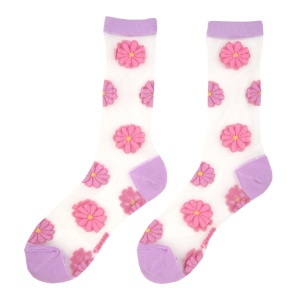 Chaussettes transparentes...