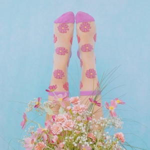 Chaussettes transparentes...