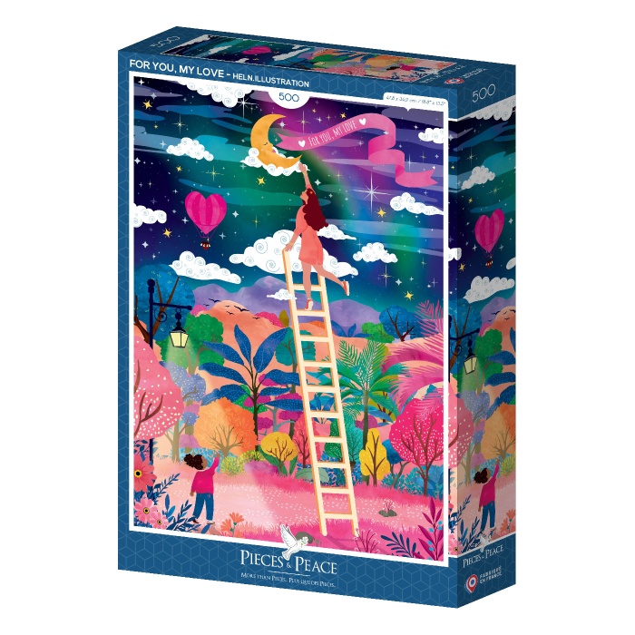 Puzzle 500 pièces Pieces & Peace