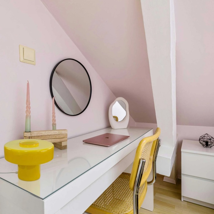 Lampe en verre coloré Foza