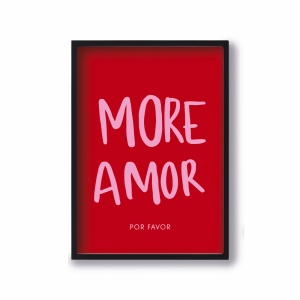 Affiche A4 More Amor...