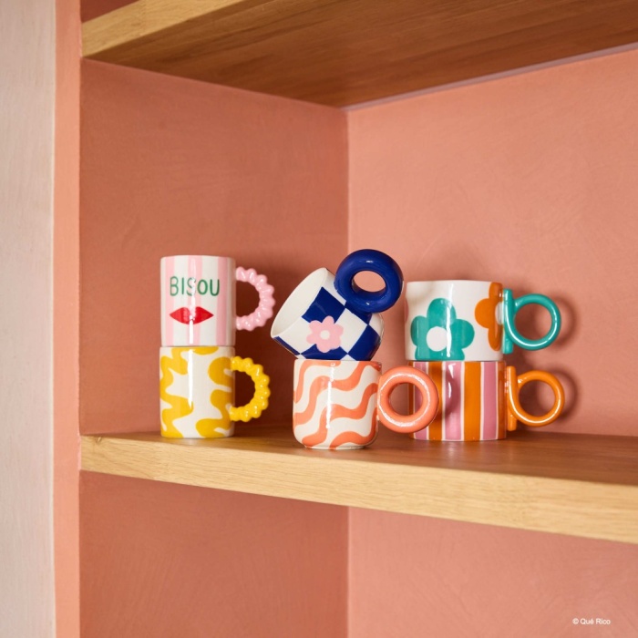 Mug en porcelaine Que Rico