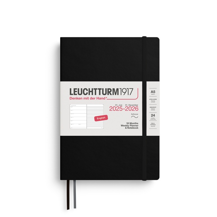Agenda Semainier & Carnet 18 mois Leuchtturm1917