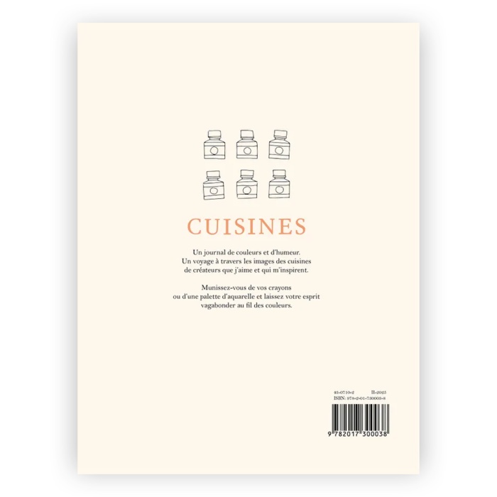 Carnet de coloriages Zoé de las Cases