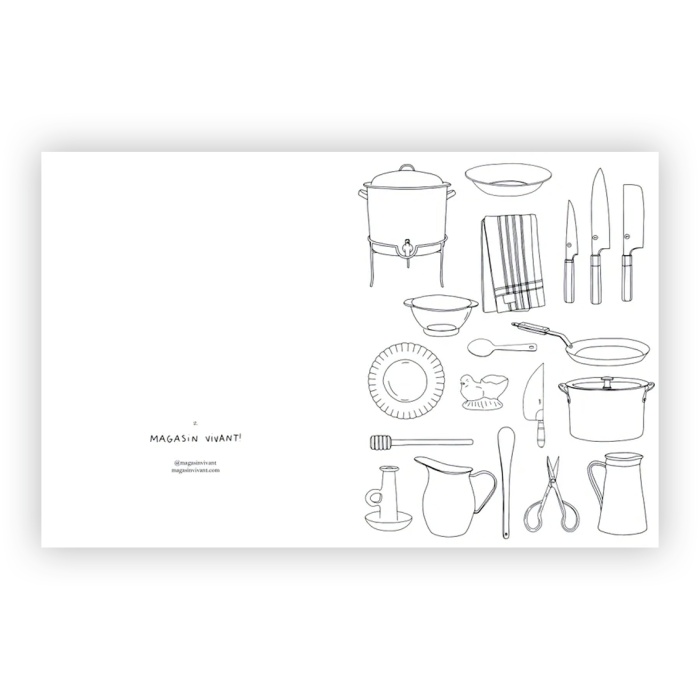 Carnet de coloriages Zoé de las Cases