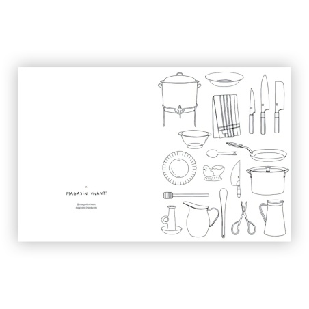 Carnet de coloriages Zoé de las Cases