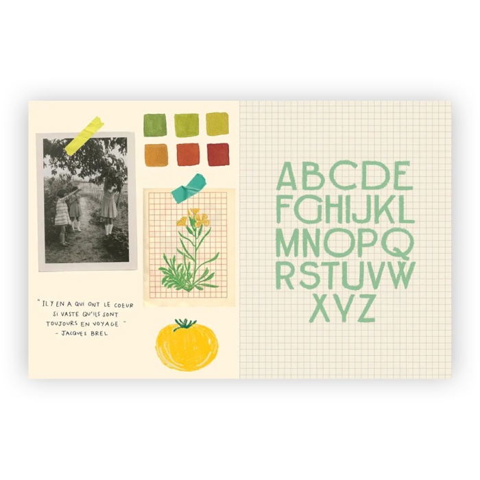 Carnet de stickers Le Bazar de Zoé de las Cases