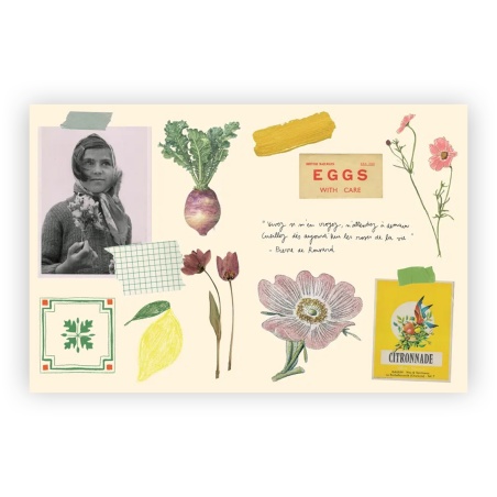 Carnet de stickers Le Bazar de Zoé de las Cases