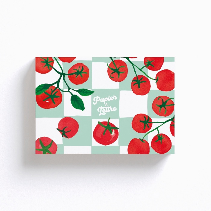 Coffret de Papier à Lettre Tomates Quartier Libre