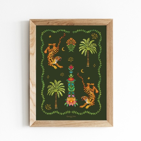 Affiche A4 Shimla Quartier Libre