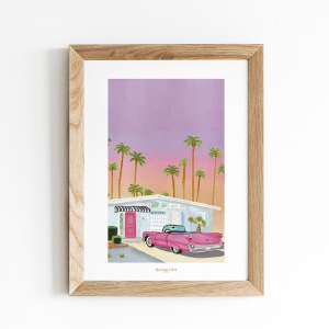 Affiche A4 Palm Springs...
