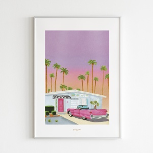 Affiche 30x40 Palm Springs...