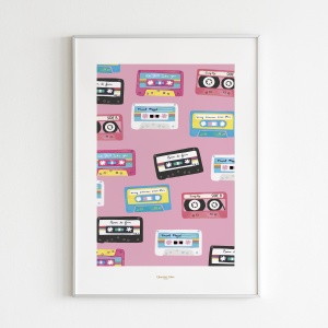 Affiche 30x40 Mix Tape...