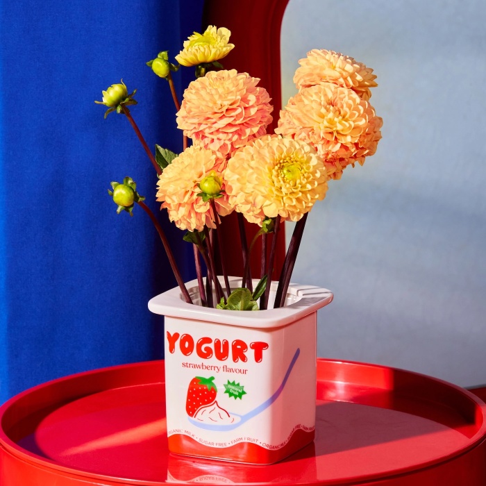 Cache-pot ou Vase Yaourt Fluid Market