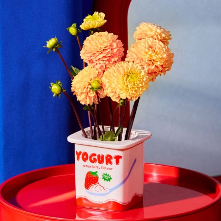 Cache-pot ou Vase Yaourt Fluid Market