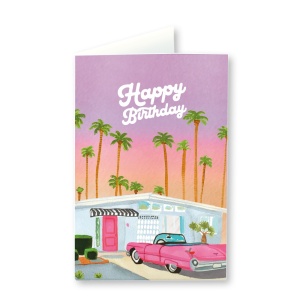 Carte d'anniversaire Palm...