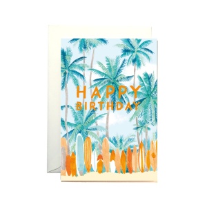 Carte d'anniversaire Hawaï...