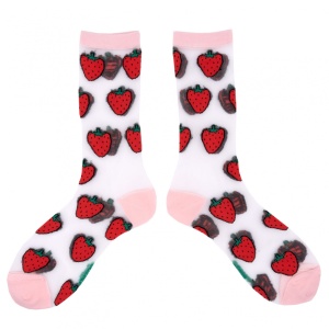 Chaussettes transparentes...