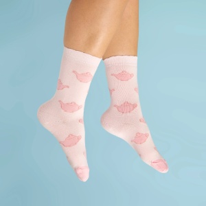 Chaussettes Théière Coucou...