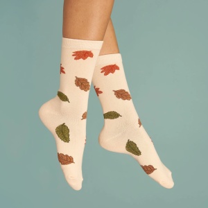 Chaussettes Feuilles...