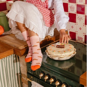 Chaussettes Carrot Cake...