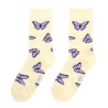 Chaussettes Papillon mauve Coucou Suzette