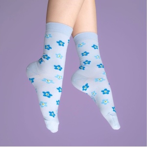 Chaussettes Myosotis Coucou...