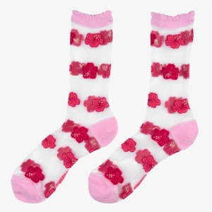 Chaussettes transparentes...