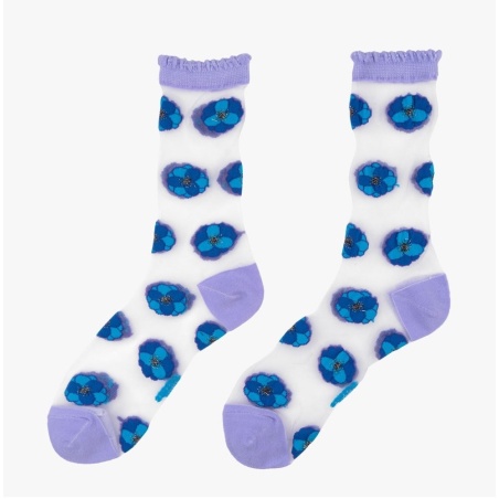 Chaussettes transparentes Anémone Coucou Suzette