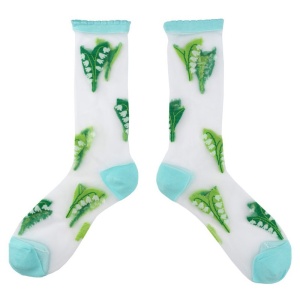 Chaussettes transparentes...