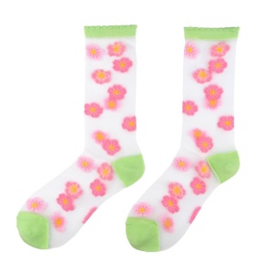 Chaussettes transparentes...