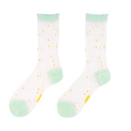 Chaussettes transparentes Pâquerette Coucou Suzette