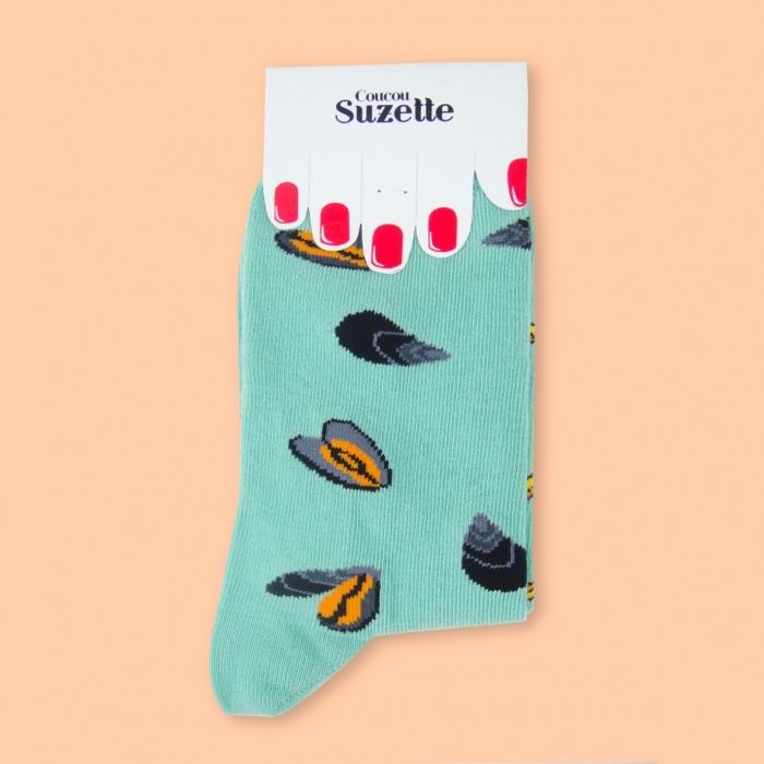 Chaussettes Moules Frites Coucou Suzette