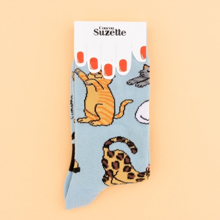 Chaussettes Miaou Coucou Suzette