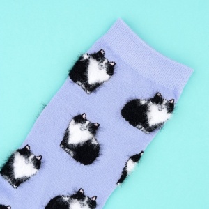 Chaussettes Chat noir &...