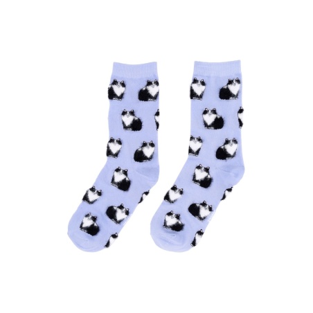 Chaussettes Chat noir & blanc Coucou Suzette