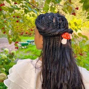 Pince à cheveux Champignon...